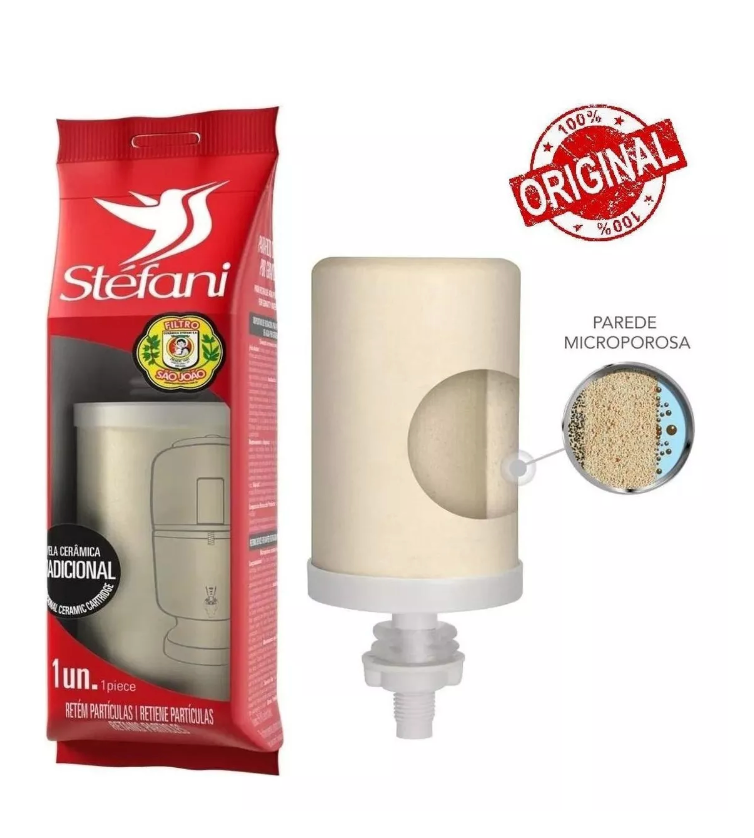 Vela Stéfani Cerâmica Tradicional