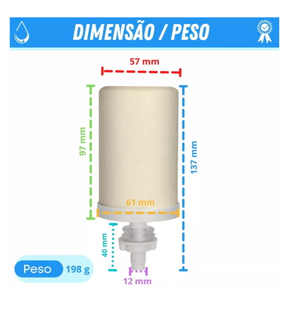 Vela Stéfani Cerâmica Tradicional